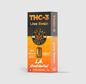 THC-3P Live Resin Cartridge: L.A. Confidential 1g